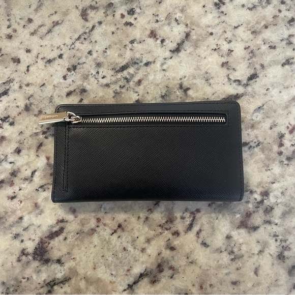 Kate Spade♠️ Staci Saffiano Leather Large Black - Picture 2 of 3